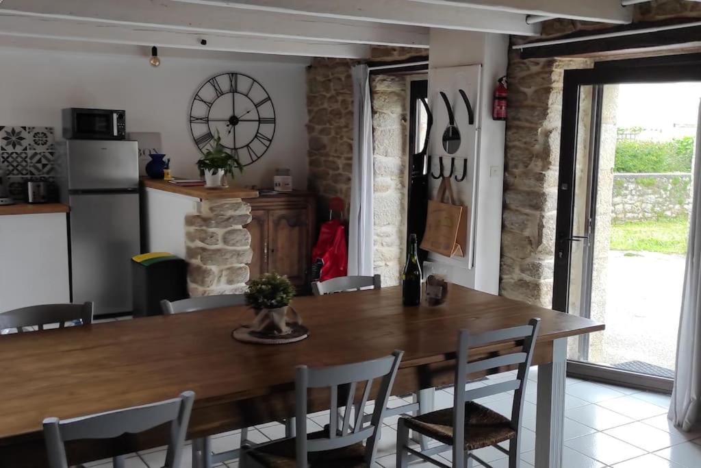 Maison De Pecheur Bord De Mer Bois Et Pierre 6-8 Pers Plobannalec 外观 照片