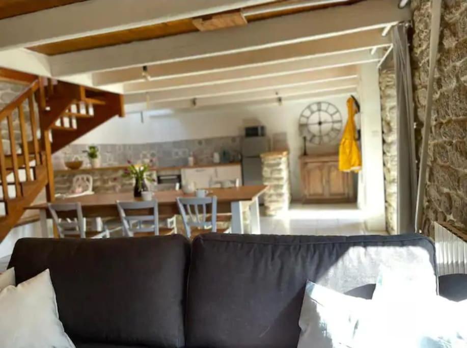 Maison De Pecheur Bord De Mer Bois Et Pierre 6-8 Pers Plobannalec 外观 照片